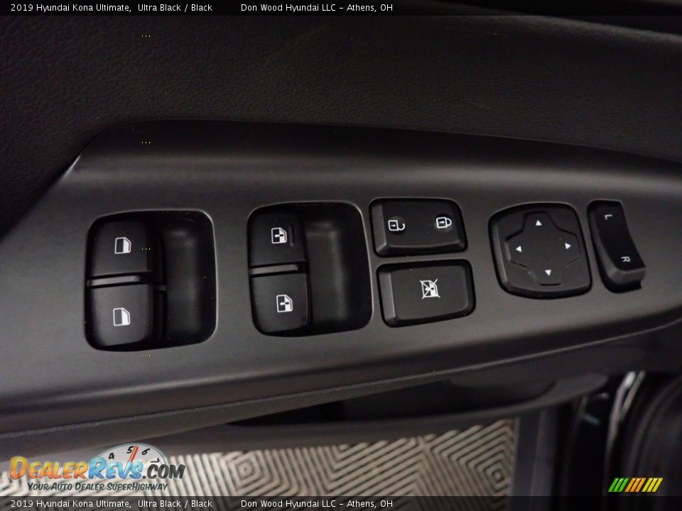 2019 Hyundai Kona Ultimate Ultra Black / Black Photo #23