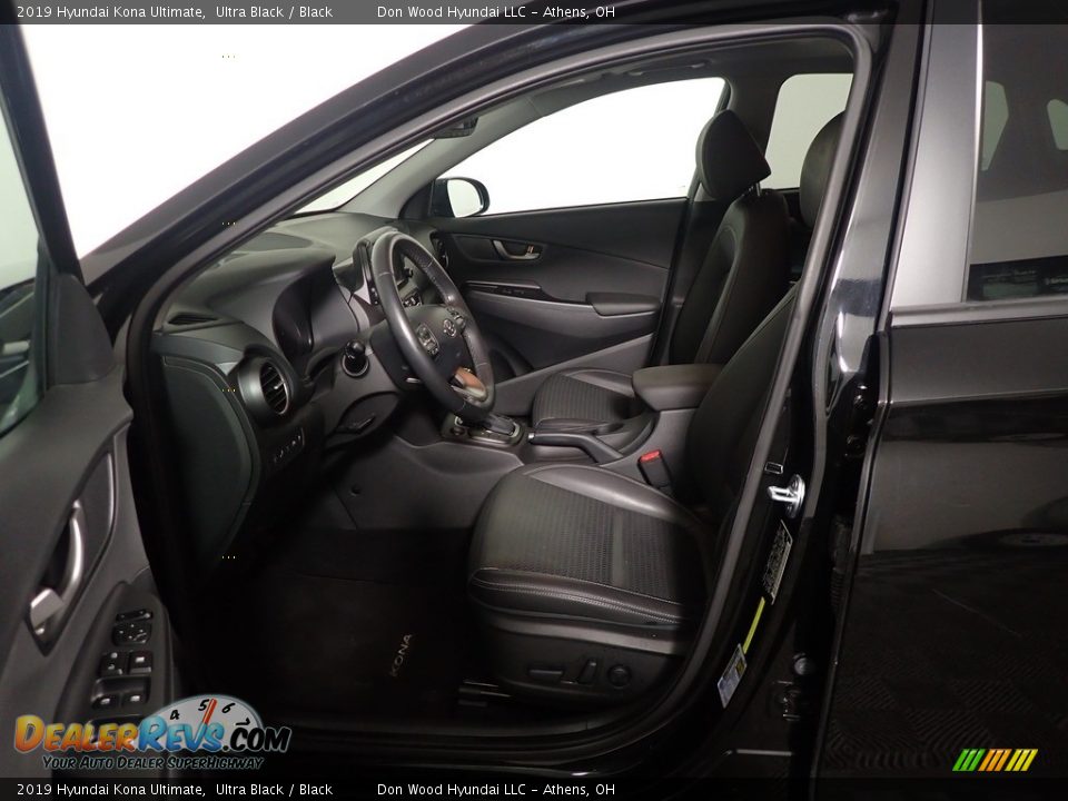 2019 Hyundai Kona Ultimate Ultra Black / Black Photo #24