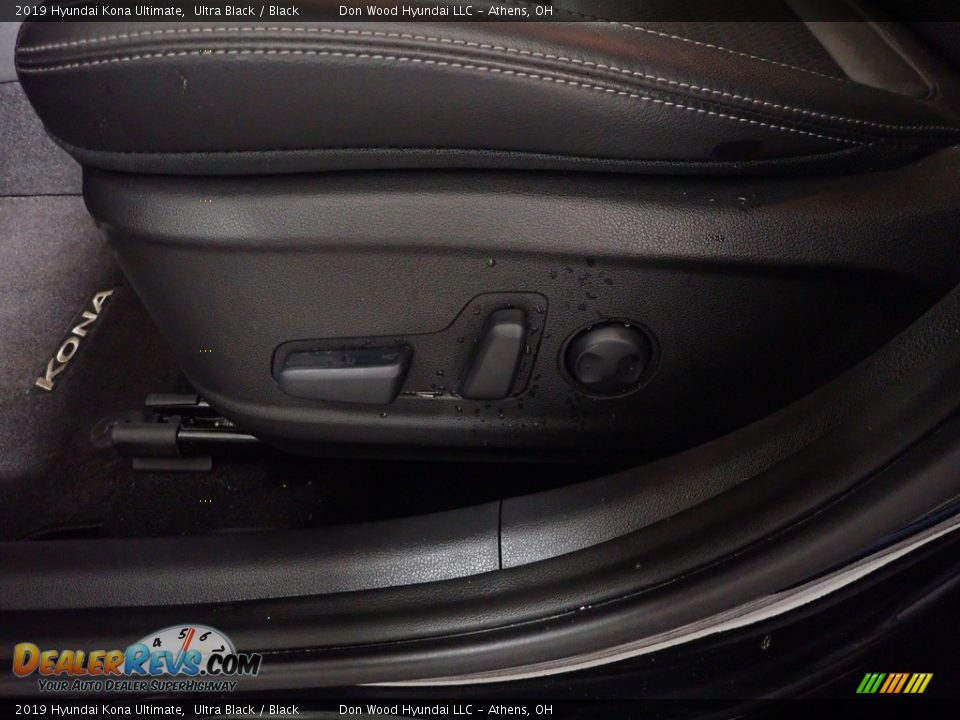 2019 Hyundai Kona Ultimate Ultra Black / Black Photo #25