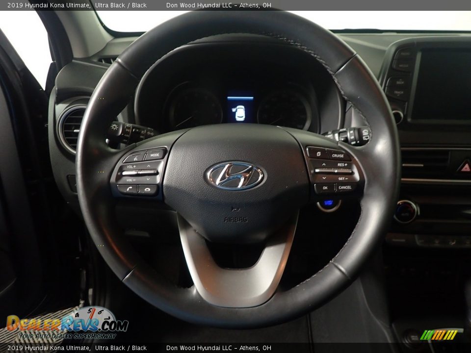 2019 Hyundai Kona Ultimate Ultra Black / Black Photo #29