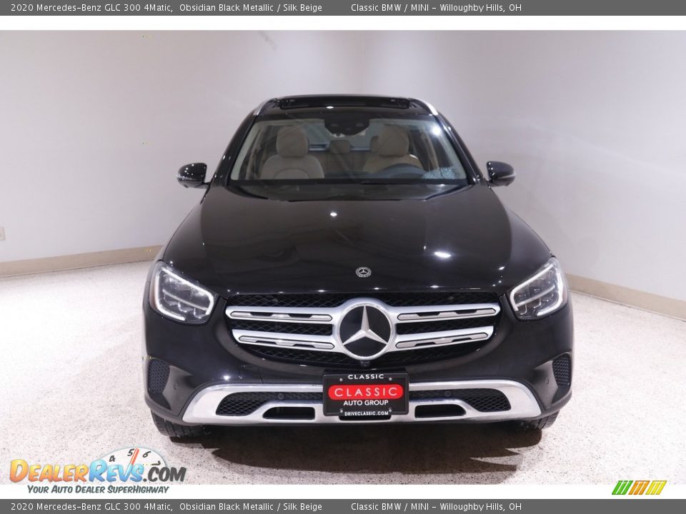 2020 Mercedes-Benz GLC 300 4Matic Obsidian Black Metallic / Silk Beige Photo #2