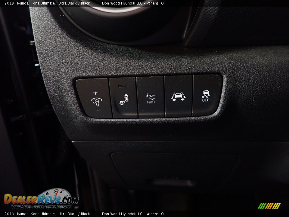 2019 Hyundai Kona Ultimate Ultra Black / Black Photo #33