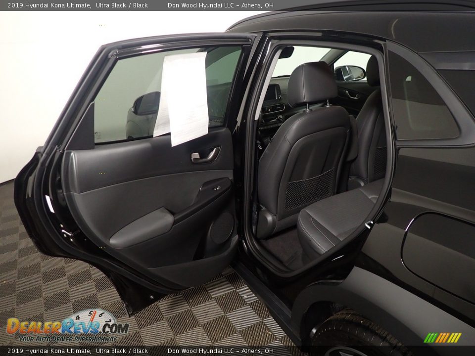 2019 Hyundai Kona Ultimate Ultra Black / Black Photo #35