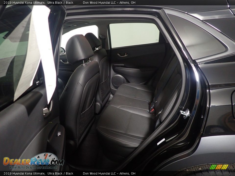 2019 Hyundai Kona Ultimate Ultra Black / Black Photo #36