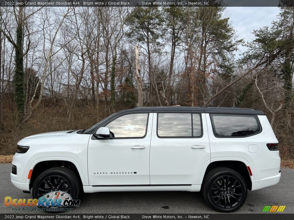 Bright white 2022 Jeep Grand Wagoneer Obsidian 4x4 Photo #1