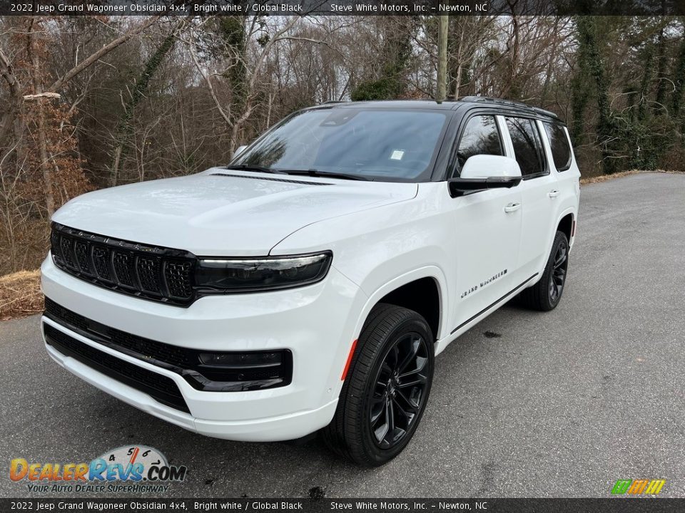 2022 Jeep Grand Wagoneer Obsidian 4x4 Bright white / Global Black Photo #2