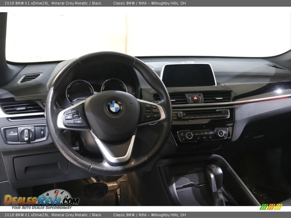 2018 BMW X1 xDrive28i Mineral Grey Metallic / Black Photo #6