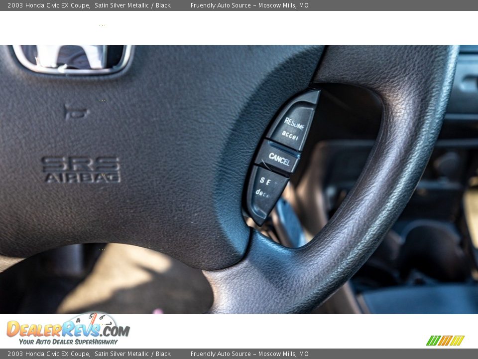 2003 Honda Civic EX Coupe Steering Wheel Photo #29