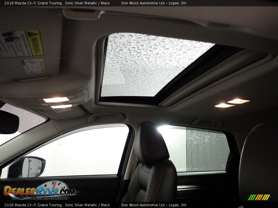 2018 Mazda CX-5 Grand Touring Sonic Silver Metallic / Black Photo #2