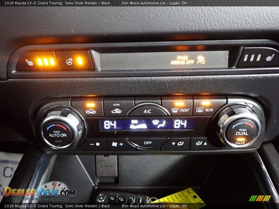 2018 Mazda CX-5 Grand Touring Sonic Silver Metallic / Black Photo #4