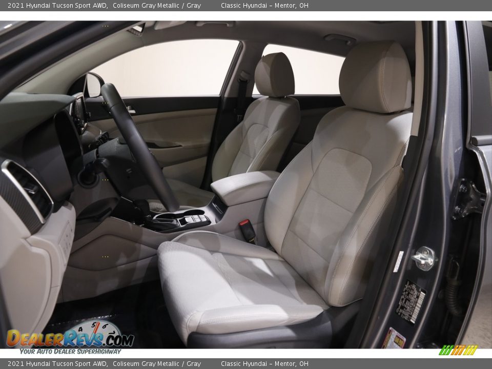 Gray Interior - 2021 Hyundai Tucson Sport AWD Photo #5