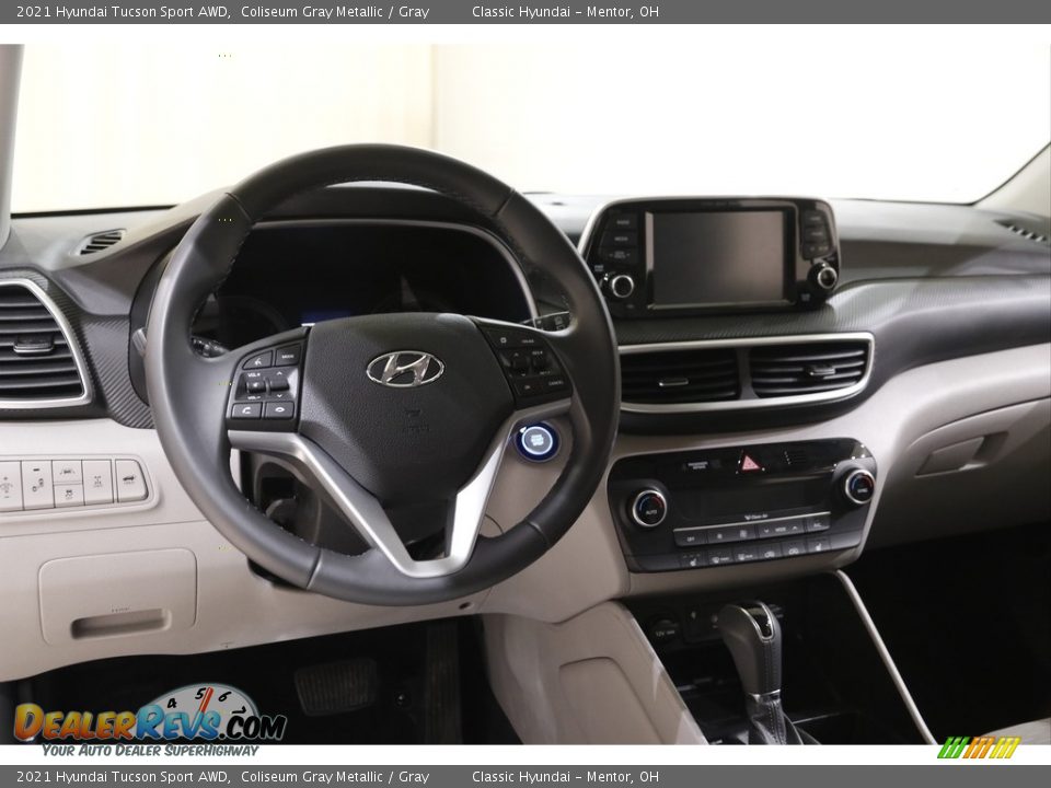 2021 Hyundai Tucson Sport AWD Coliseum Gray Metallic / Gray Photo #6