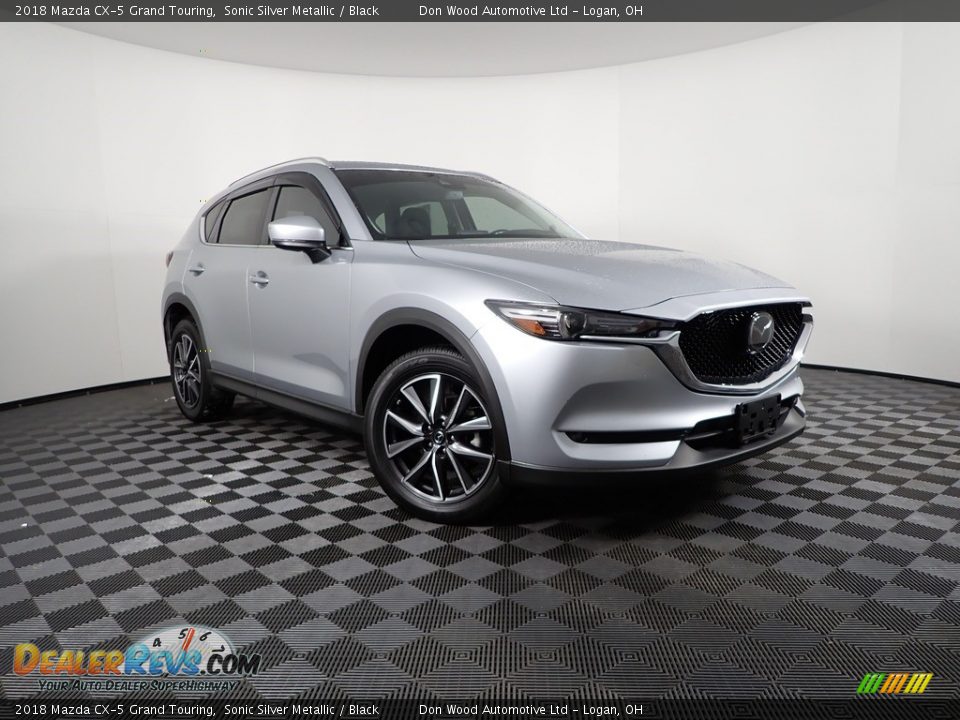 2018 Mazda CX-5 Grand Touring Sonic Silver Metallic / Black Photo #6