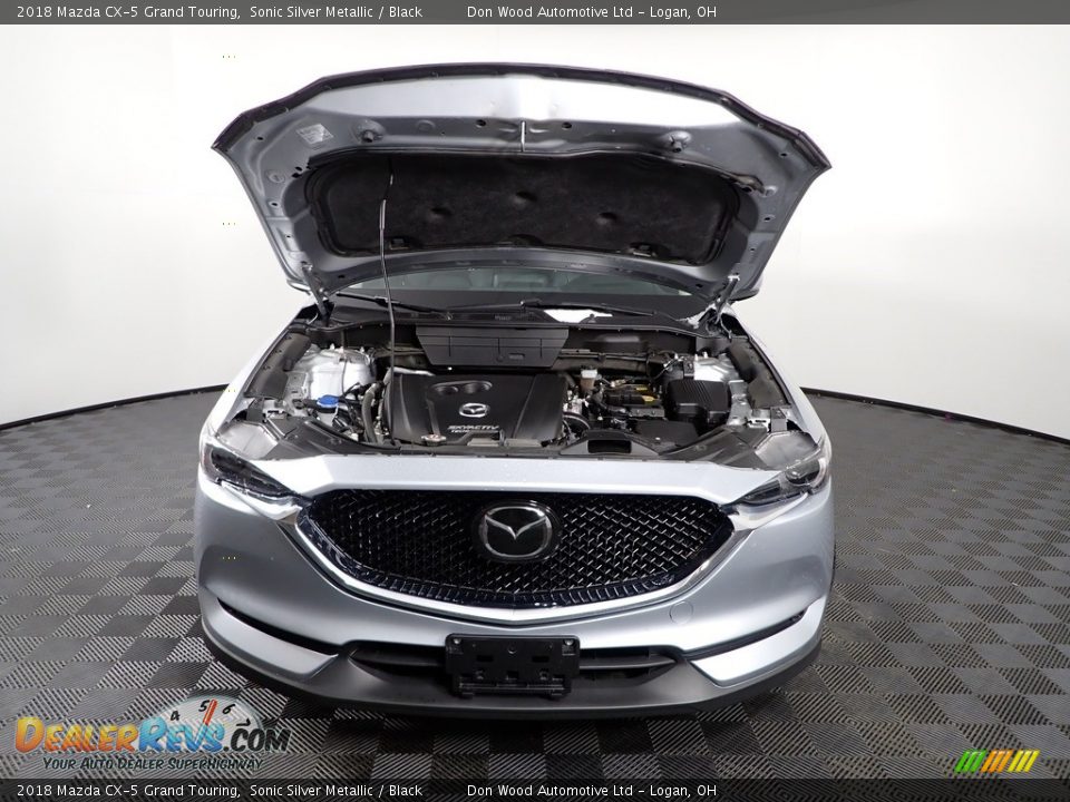 2018 Mazda CX-5 Grand Touring Sonic Silver Metallic / Black Photo #9