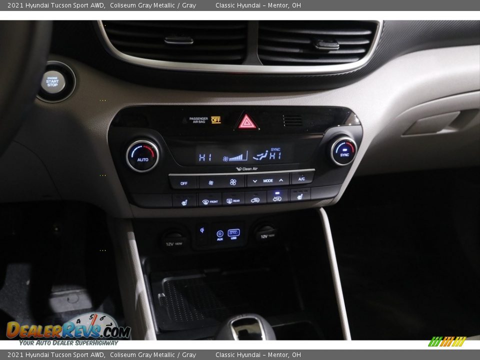 2021 Hyundai Tucson Sport AWD Coliseum Gray Metallic / Gray Photo #11