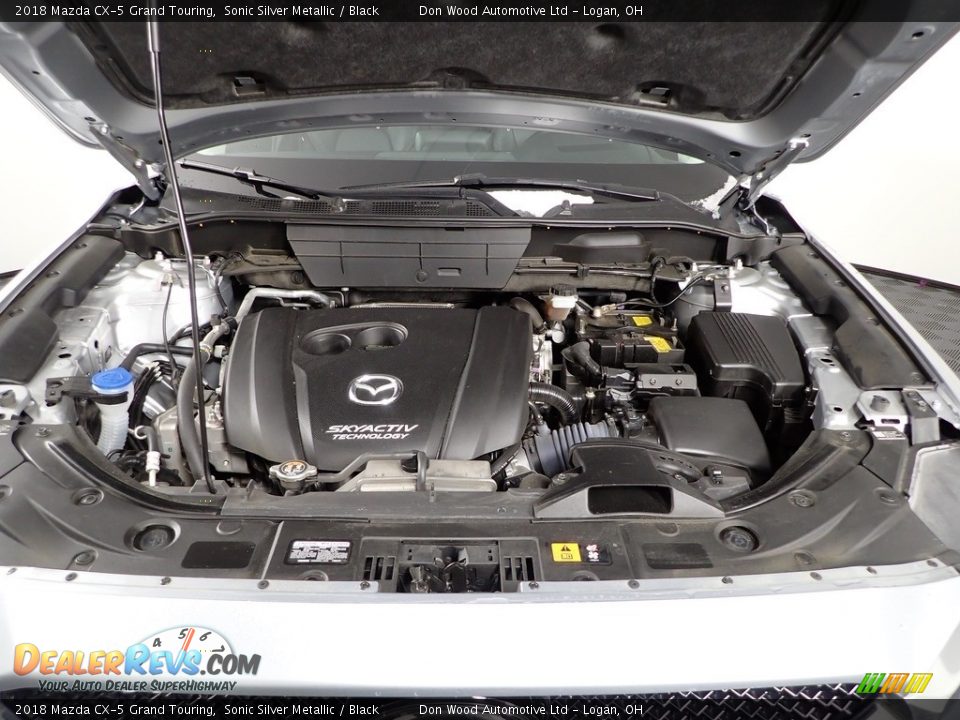 2018 Mazda CX-5 Grand Touring Sonic Silver Metallic / Black Photo #10