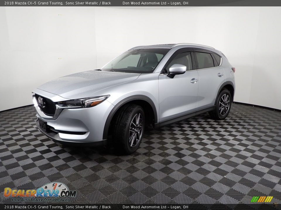 2018 Mazda CX-5 Grand Touring Sonic Silver Metallic / Black Photo #11