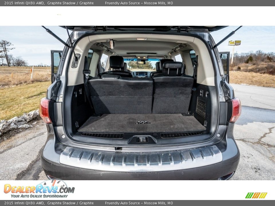 2015 Infiniti QX80 AWD Trunk Photo #22