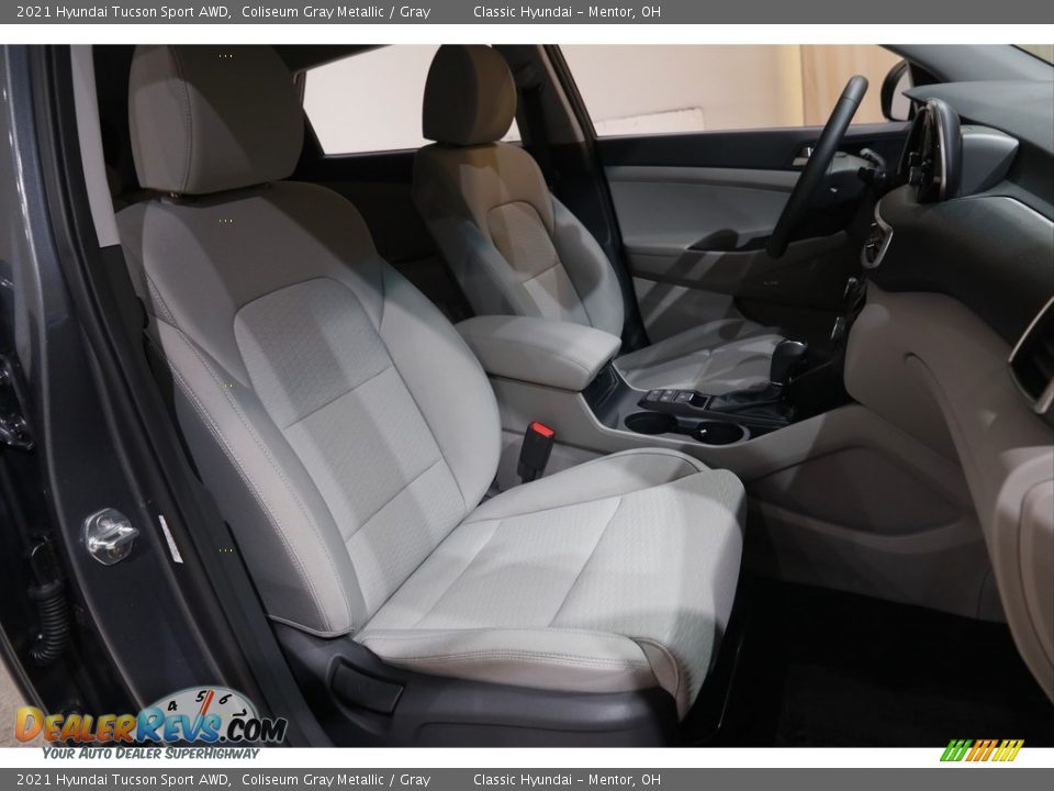 2021 Hyundai Tucson Sport AWD Coliseum Gray Metallic / Gray Photo #13