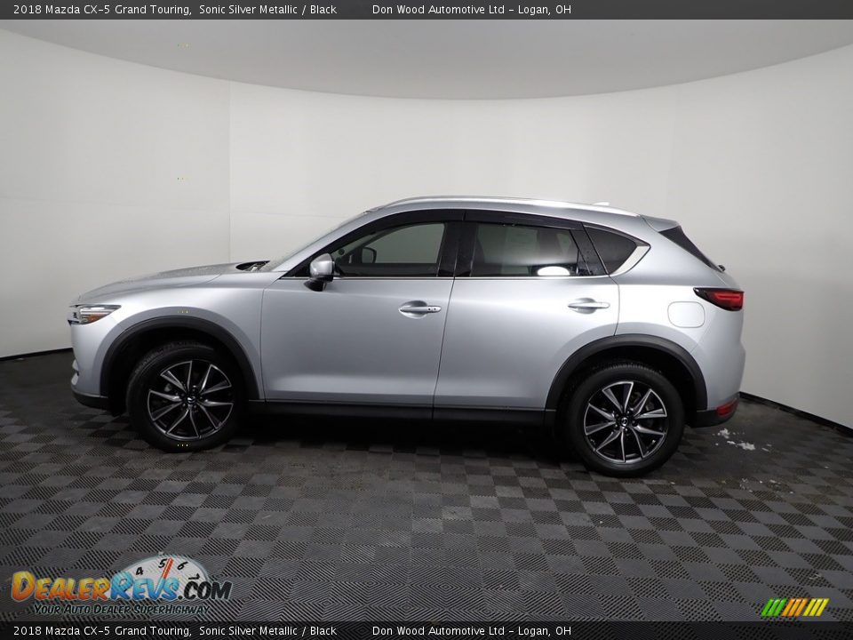2018 Mazda CX-5 Grand Touring Sonic Silver Metallic / Black Photo #12