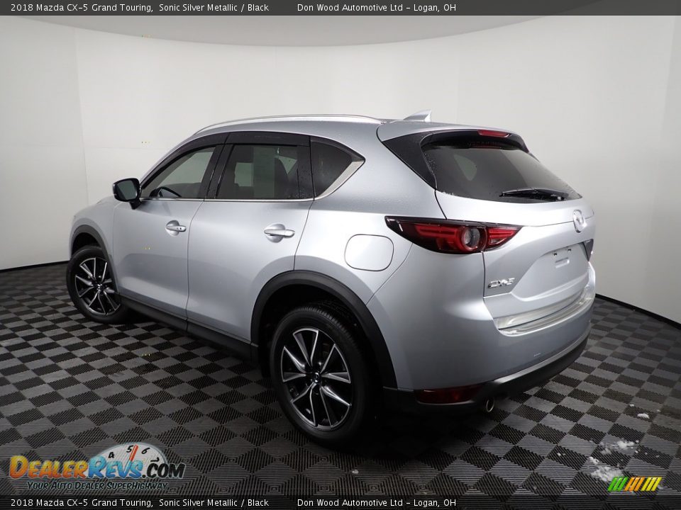 2018 Mazda CX-5 Grand Touring Sonic Silver Metallic / Black Photo #13