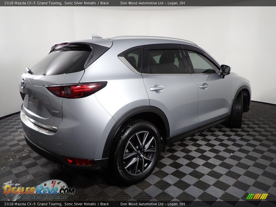 2018 Mazda CX-5 Grand Touring Sonic Silver Metallic / Black Photo #17