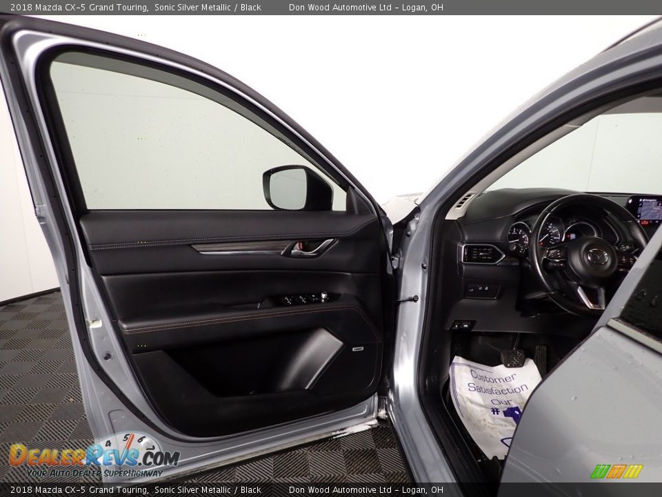 2018 Mazda CX-5 Grand Touring Sonic Silver Metallic / Black Photo #18