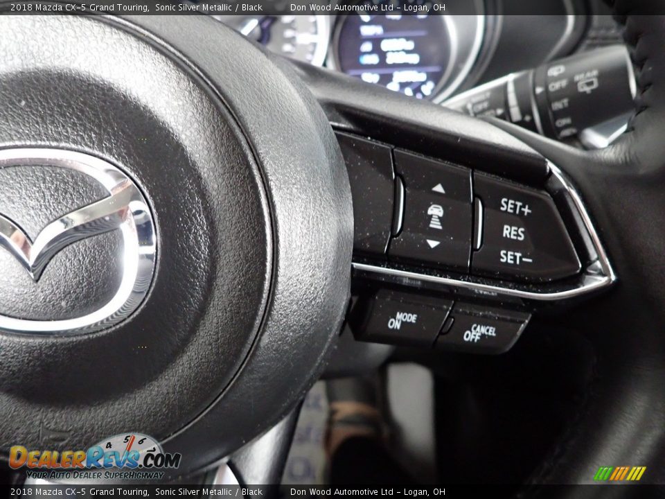 2018 Mazda CX-5 Grand Touring Sonic Silver Metallic / Black Photo #24