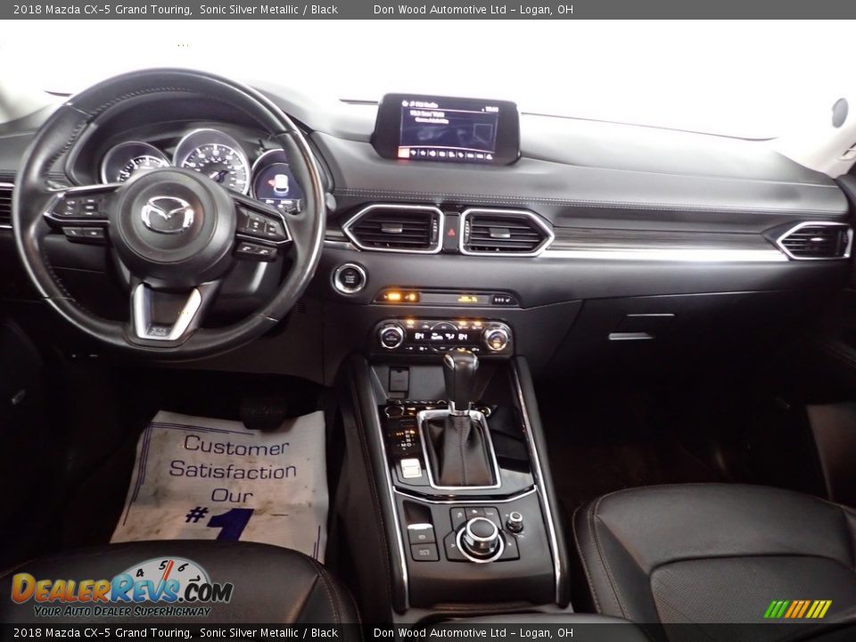 2018 Mazda CX-5 Grand Touring Sonic Silver Metallic / Black Photo #30