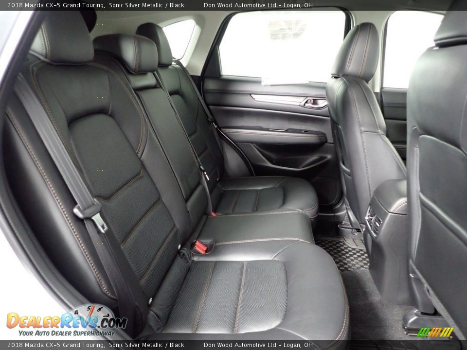 2018 Mazda CX-5 Grand Touring Sonic Silver Metallic / Black Photo #35