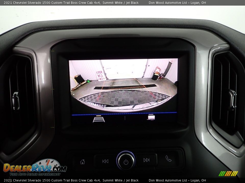 2021 Chevrolet Silverado 1500 Custom Trail Boss Crew Cab 4x4 Summit White / Jet Black Photo #2