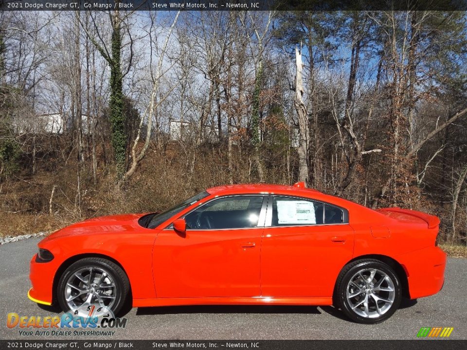 2021 Dodge Charger GT Go Mango / Black Photo #1