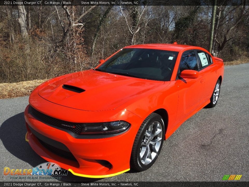 2021 Dodge Charger GT Go Mango / Black Photo #2