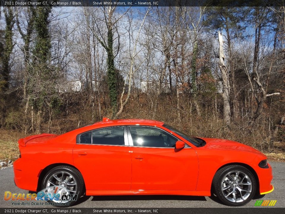 2021 Dodge Charger GT Go Mango / Black Photo #5