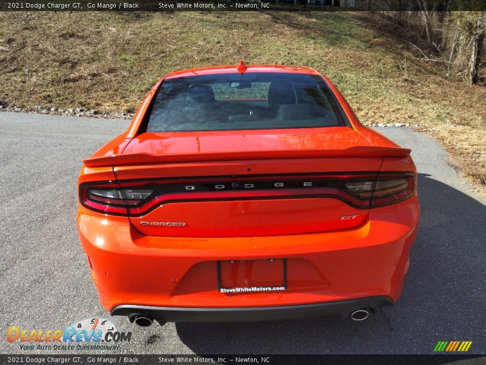 2021 Dodge Charger GT Go Mango / Black Photo #7