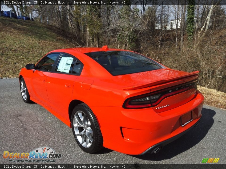 2021 Dodge Charger GT Go Mango / Black Photo #8