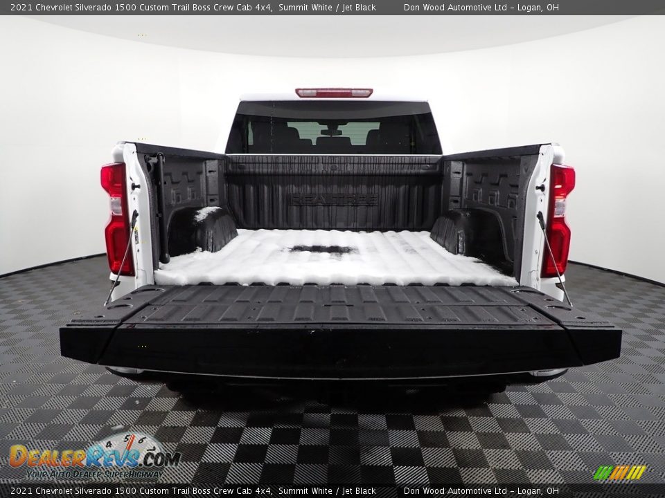 2021 Chevrolet Silverado 1500 Custom Trail Boss Crew Cab 4x4 Summit White / Jet Black Photo #14