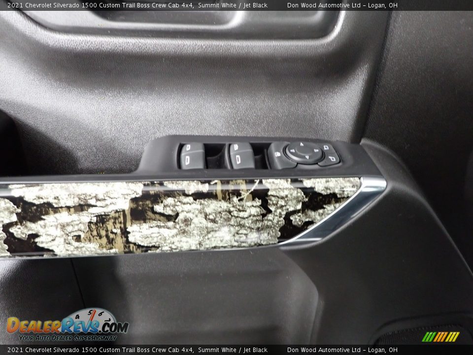 2021 Chevrolet Silverado 1500 Custom Trail Boss Crew Cab 4x4 Summit White / Jet Black Photo #17
