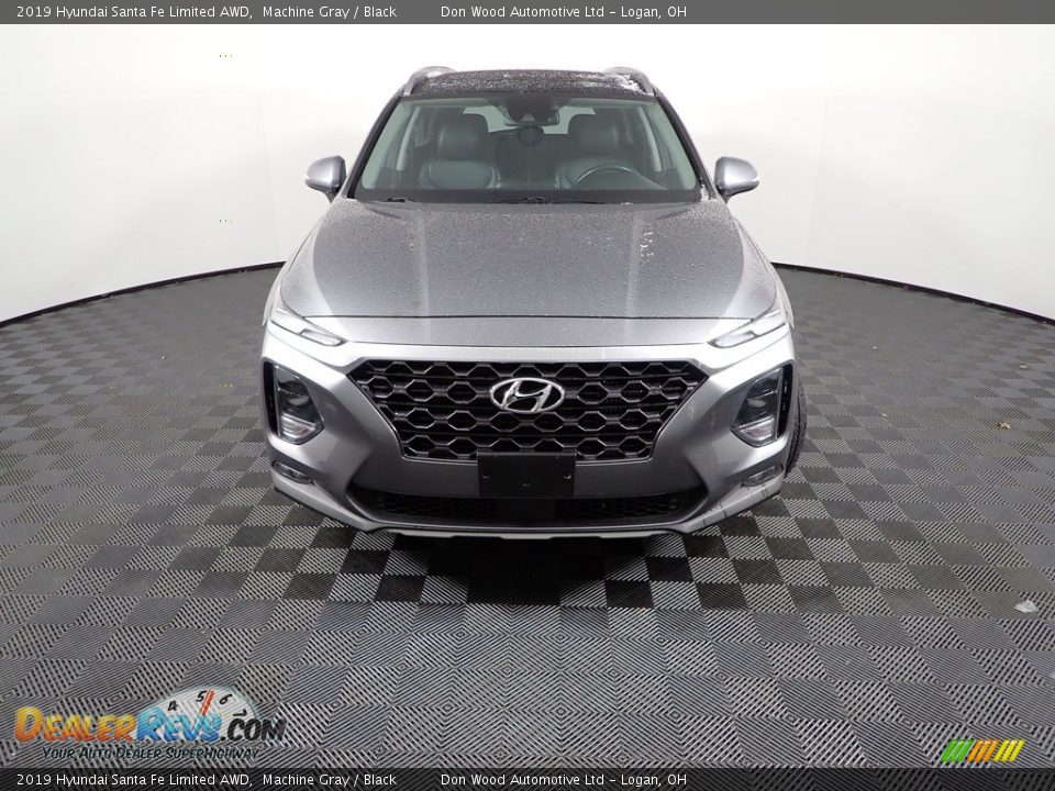 2019 Hyundai Santa Fe Limited AWD Machine Gray / Black Photo #7