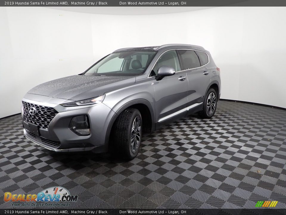 2019 Hyundai Santa Fe Limited AWD Machine Gray / Black Photo #10