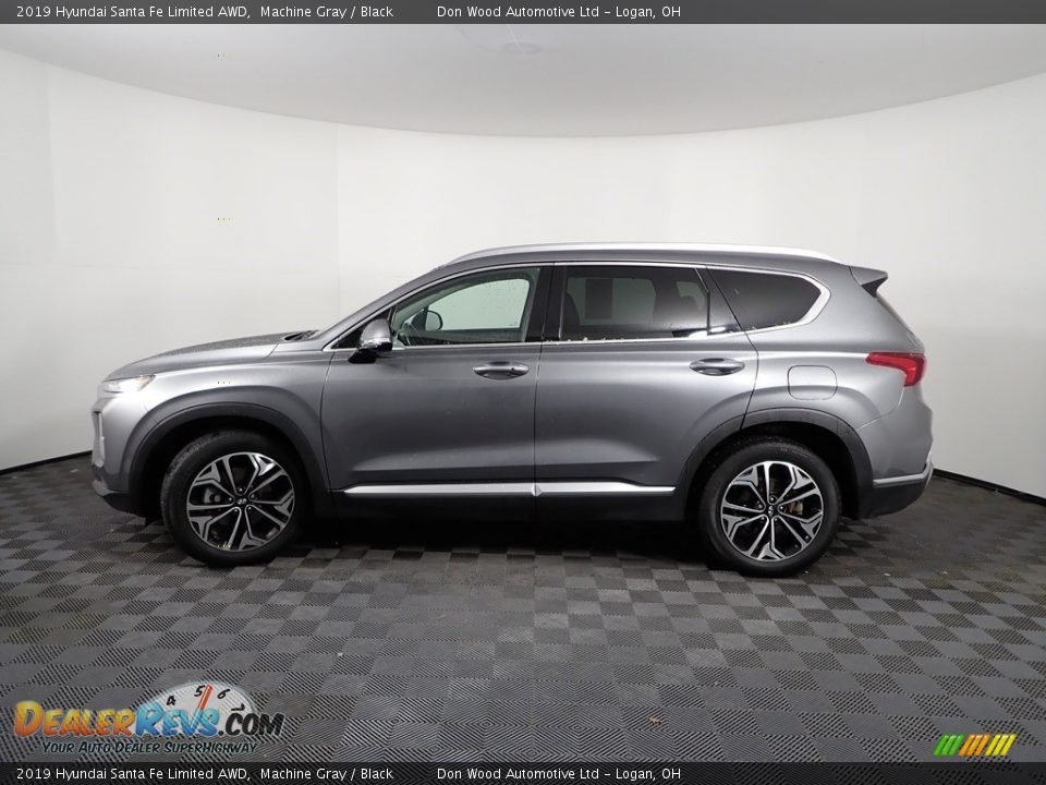 2019 Hyundai Santa Fe Limited AWD Machine Gray / Black Photo #11