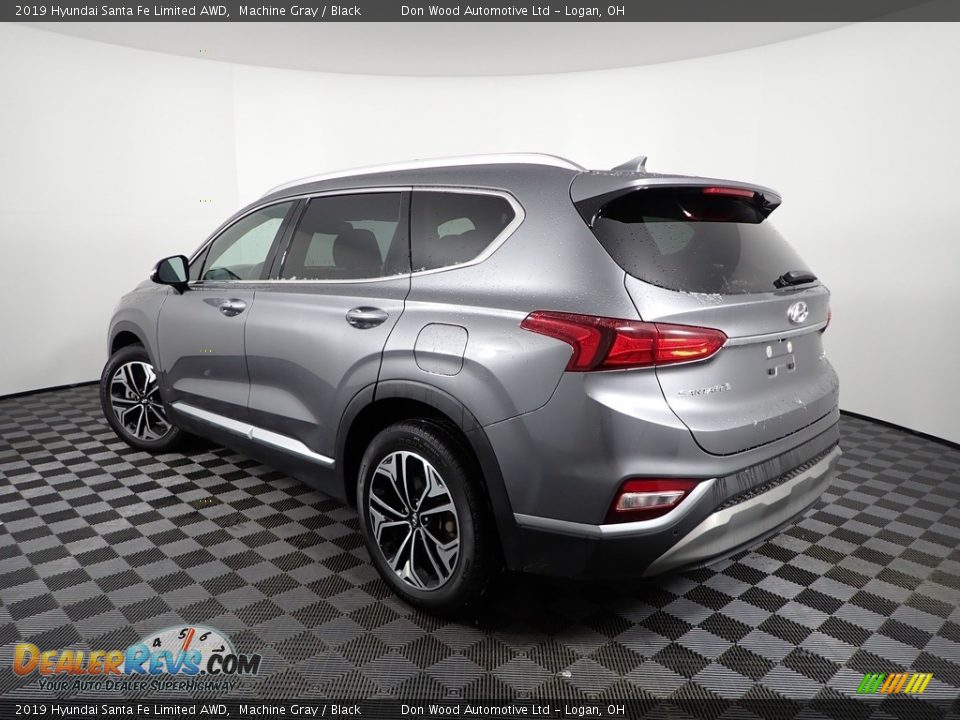 2019 Hyundai Santa Fe Limited AWD Machine Gray / Black Photo #12