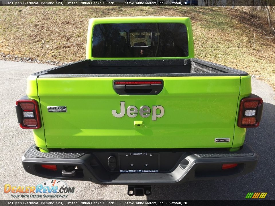 2021 Jeep Gladiator Overland 4x4 Limited Edition Gecko / Black Photo #7