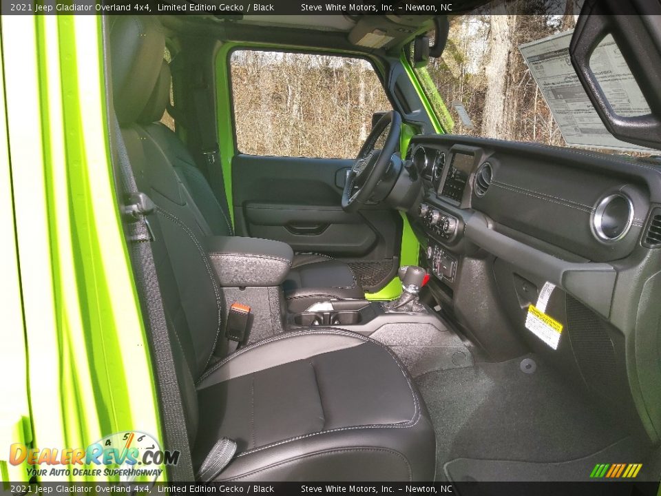 2021 Jeep Gladiator Overland 4x4 Limited Edition Gecko / Black Photo #17