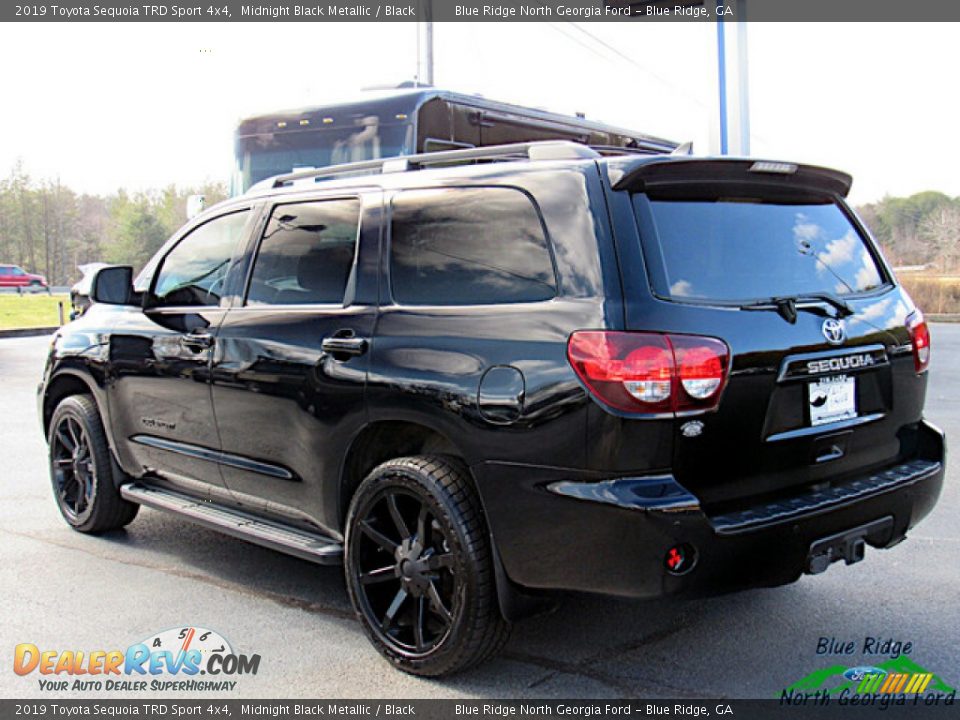 2019 Toyota Sequoia TRD Sport 4x4 Midnight Black Metallic / Black Photo #3