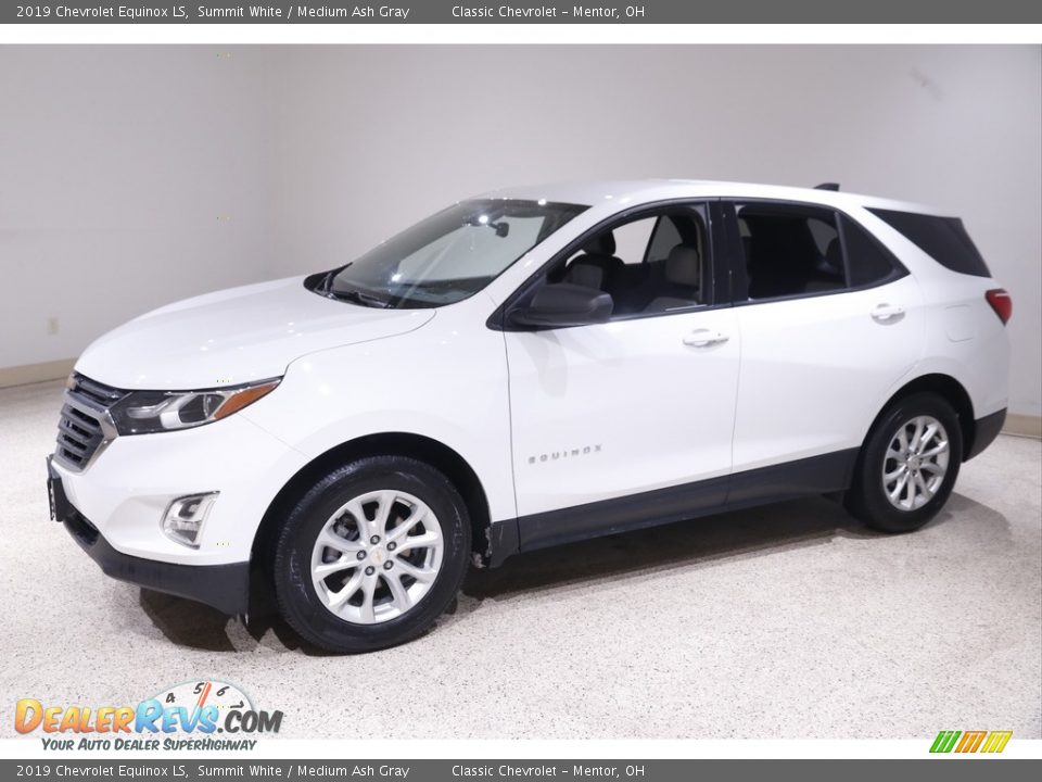 2019 Chevrolet Equinox LS Summit White / Medium Ash Gray Photo #3