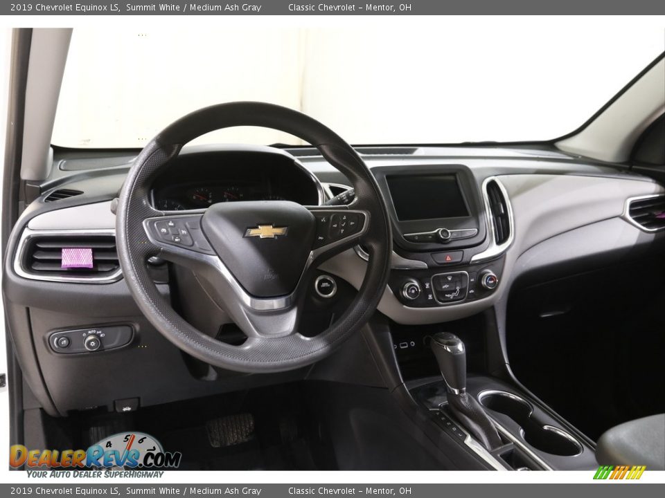 2019 Chevrolet Equinox LS Summit White / Medium Ash Gray Photo #6