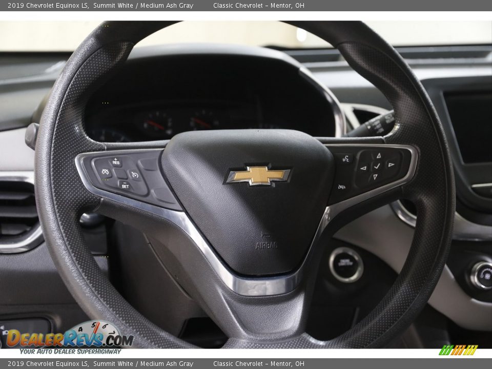 2019 Chevrolet Equinox LS Summit White / Medium Ash Gray Photo #7