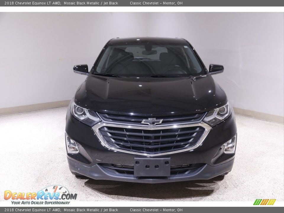 2018 Chevrolet Equinox LT AWD Mosaic Black Metallic / Jet Black Photo #2