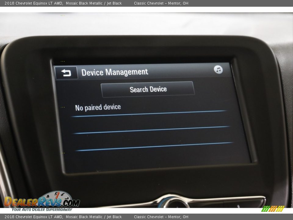 2018 Chevrolet Equinox LT AWD Mosaic Black Metallic / Jet Black Photo #11